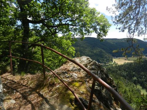 Wanderung zum nahe gelegenen Bildsteinfelsen