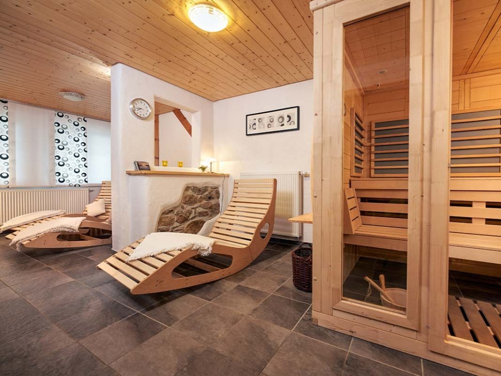 Sauna mit Ruheraum