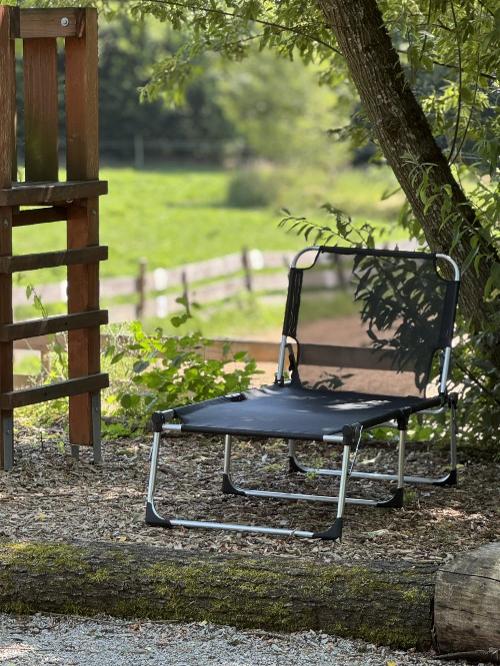 Sinnliche Ruhe auf dem Abenteuerspielplatz