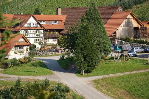 Hofansicht Weingut Huber in Durbach