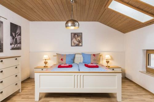 Schlafzimmer in der Wohnung Sissy