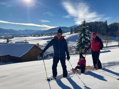 Rodelhang direkt am Hof