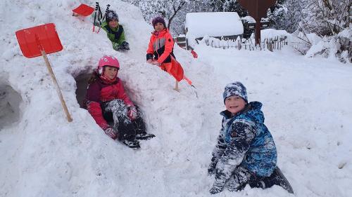 Spaß im Schnee