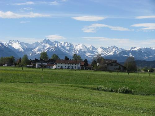 Blick vom Balkon