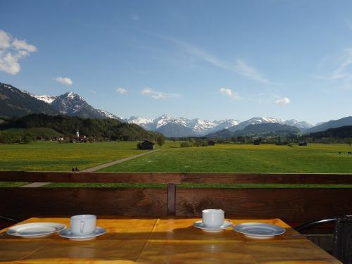 Balkon Aussicht Berge