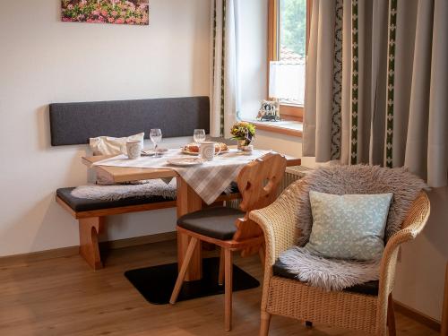 Appartement Sonnenkopf - Essbereich Appartement Sonnenkopf - Essbereich