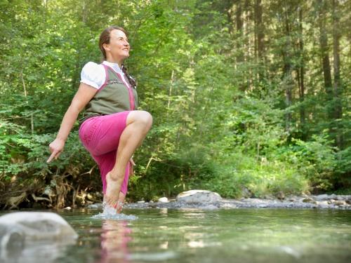 Wassertreten nach Pfarrer Kneipp