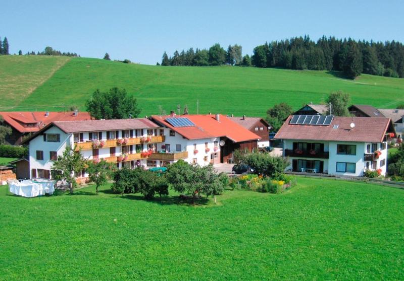 Haus Alpenruh Vogelperspektive