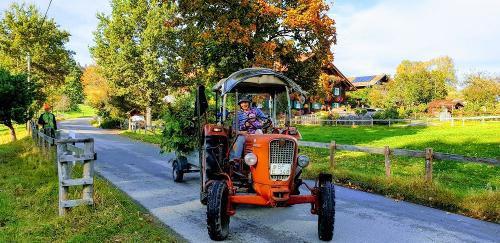 Traktor fahren
