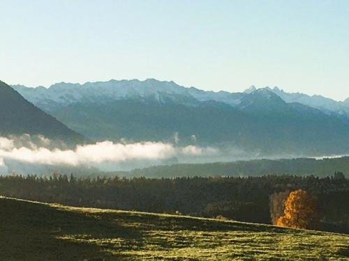 Blick von Fewo Grünten im Herbst