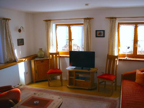 Ferienwohnung Biberkopf - Wohnzimmer Ferienwohnung Biberkopf - Wohnzimmer