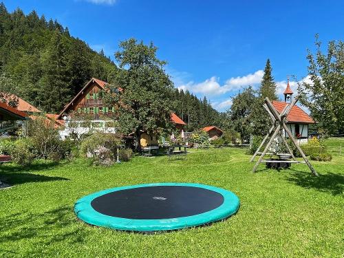 Riesentrampolin darf nicht fehlen