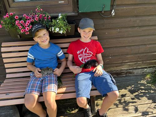 Strahlende Kinderaugen
