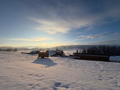 Winter auf dem Bauernhof Wiedemann
