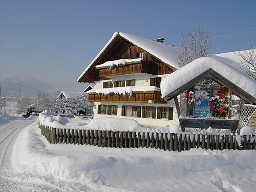 Selbst im Winter haben wir eine optimale Lage
