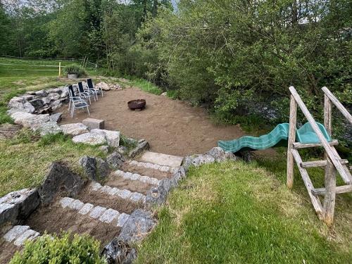 Grillplatz direkt am Bach