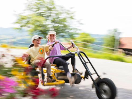 Den Fahrtwind spüren - Ferienhof Sinz - Bild Julie Baaske