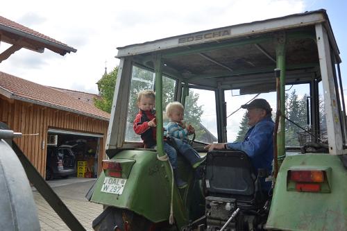 Traktor fahren