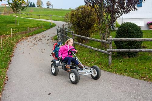 Riesenspass -Catcar fahren