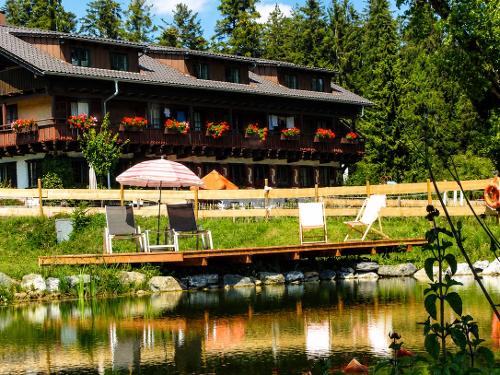 Weiher mit Terasse Weiher mit Terasse
