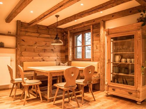 Bauernstube in der Ferienwohnung Bergmoser