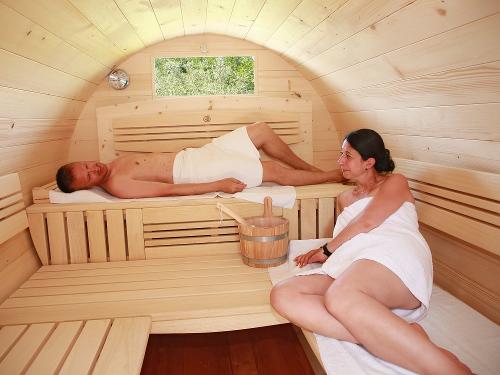 Sauna von Innen