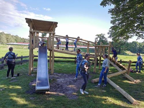 Der neue Spielplatz vom Leverenzhof