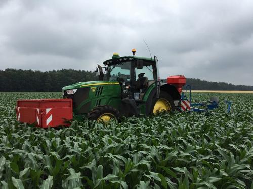 Trecker bei der Arbeit