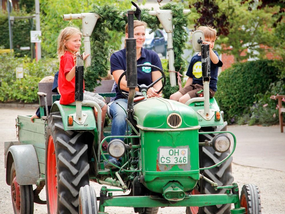 Traktor fahren