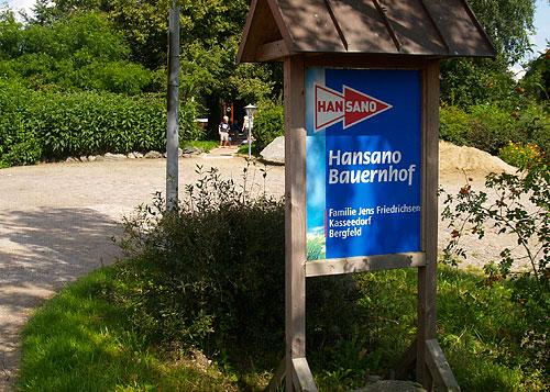 Der Ferienhof Friedrichsen ist ein aktiver Hansano Bauernhof.