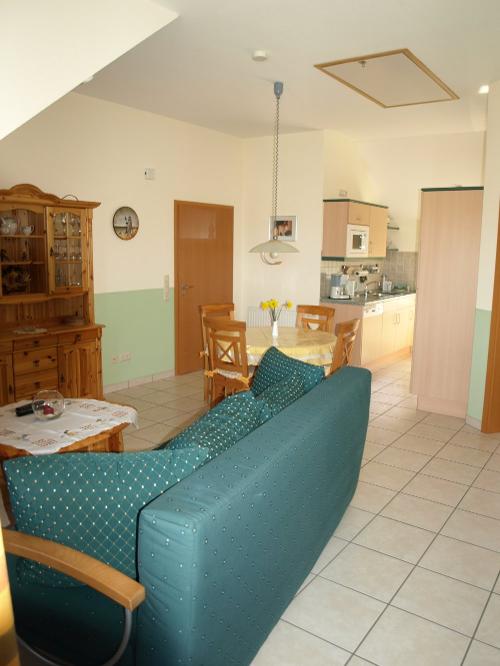 Wohnung 3, Eßecke und Küche