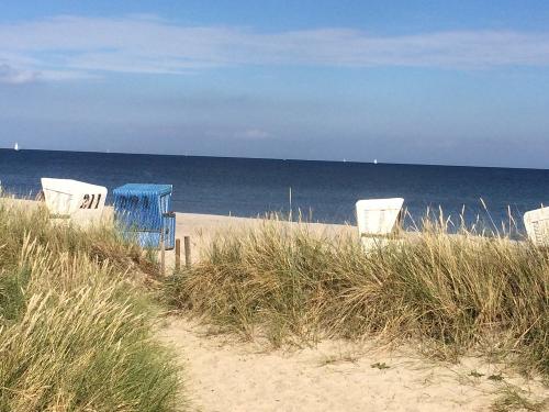 Strandkörbe bei Damp