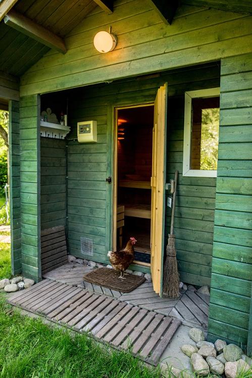 Sauna mit Gast