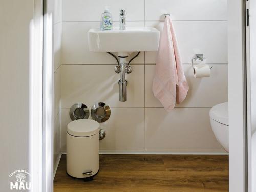 Ferienbauernhof Mau - Haus 1- Das Gäste WC unten