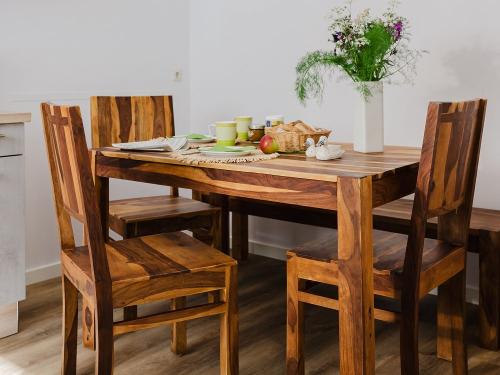 Ferienbauernhof Mau - Haus 1- Küche mit Platz für 5