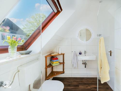 Ferienbauernhof Mau - Haus 1- Das Duschbad oben