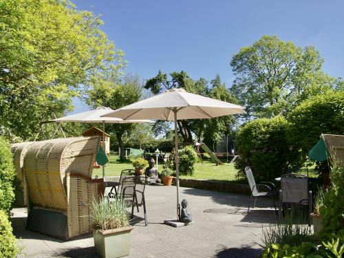 Die Terrasse im Garten