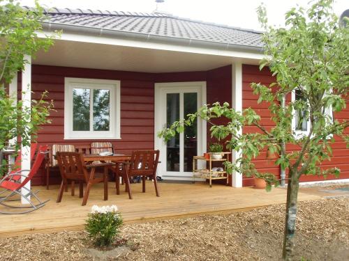 Terrasse vom Ferienhaus