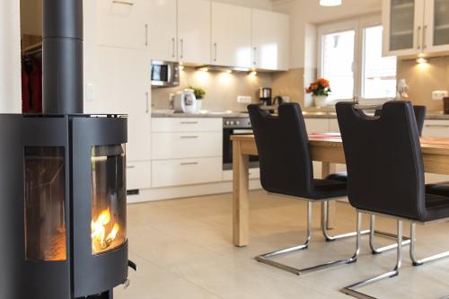 Wellnessferienhaus Eßbereich