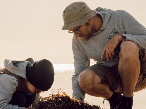 Schatzsuche am Strand Schatzsuche am Strand