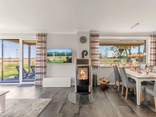 Bauernhof Lafrenz - Wellnesshaus mit Kamin