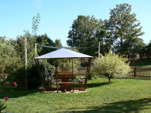 Pavillon im Garten