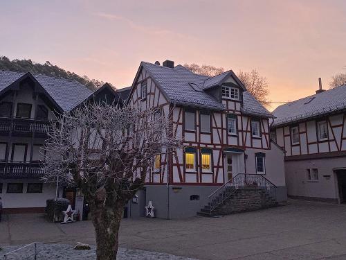 Baunhöller Mühle in der Dämmerung