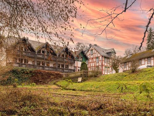 Baunhöller Mühle im Sonnenuntergang