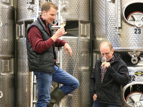 Die Winzermeister unter sich