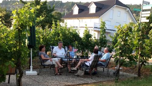 Terrasse im Garten