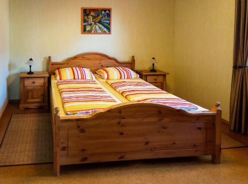 Fewo: Schlafzimmer mit Doppelbett