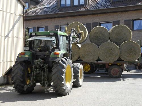 Hofarbeit auf dem Eichenhof