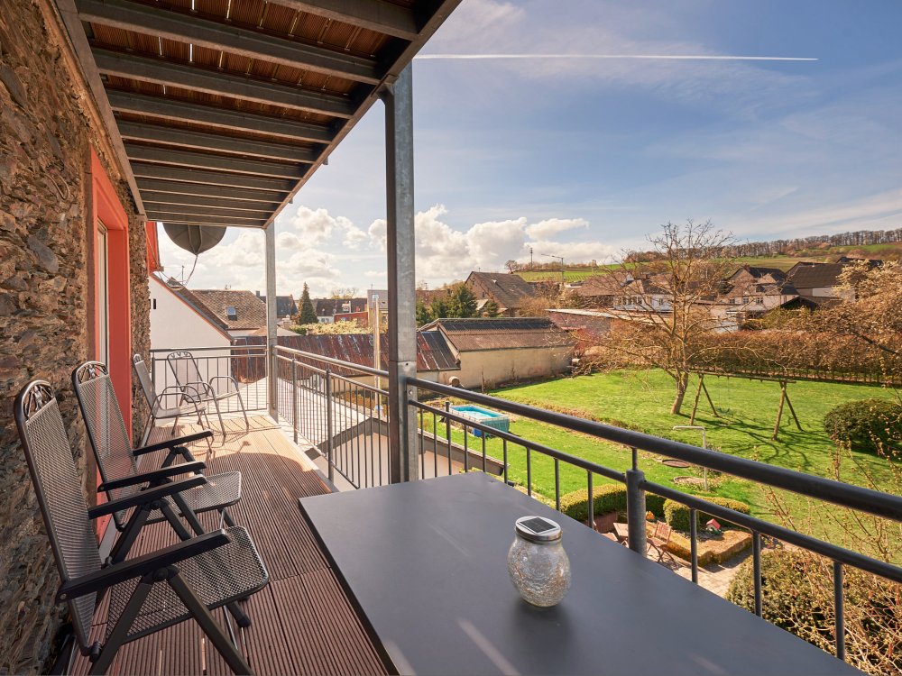 Fewo Riesling: Ausblick vom Balkon Fewo Riesling: Ausblick vom Balkon