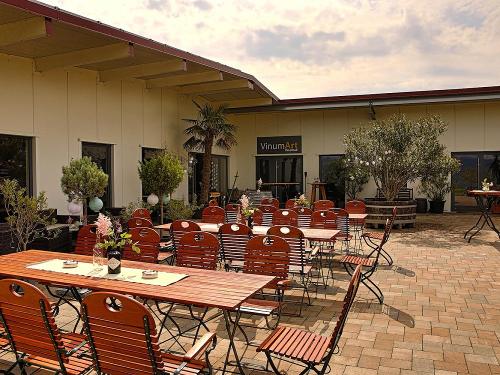 Weingut Stritter: Terrasse